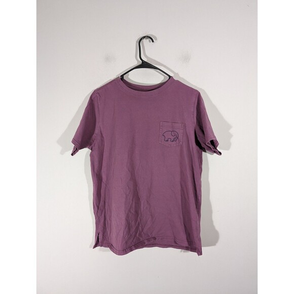 Bundle Ivory Ella T-Shirts Women M Green Purple Short Sleeve Crew Neck Elephant - Picture 1 of 11